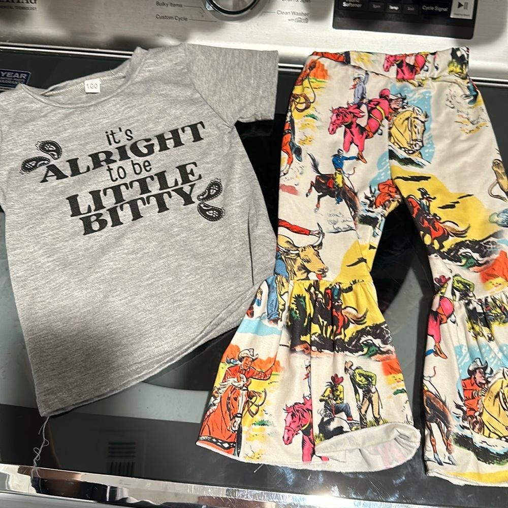Cowboy girls outfit